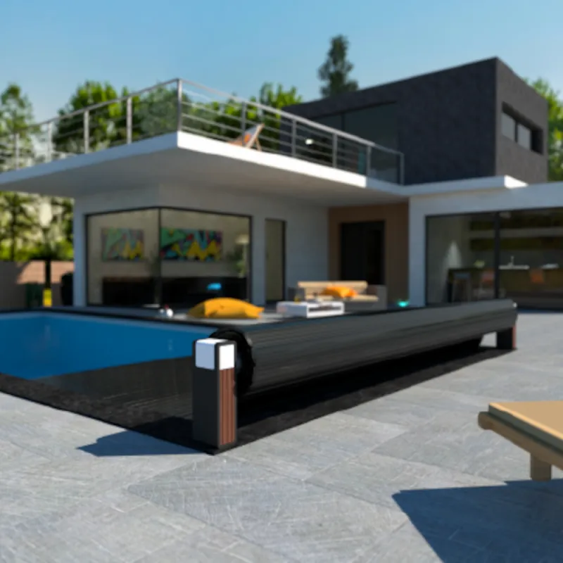e-Classic Lux automatic pool cover