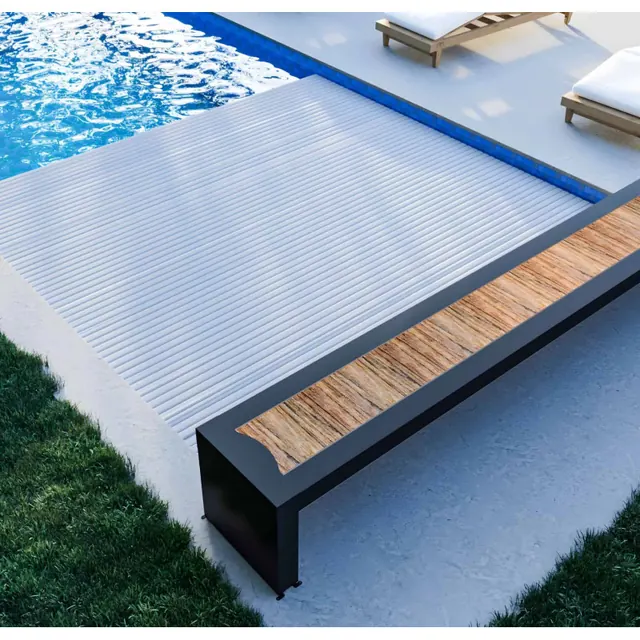 IASO Bank slat pool cover