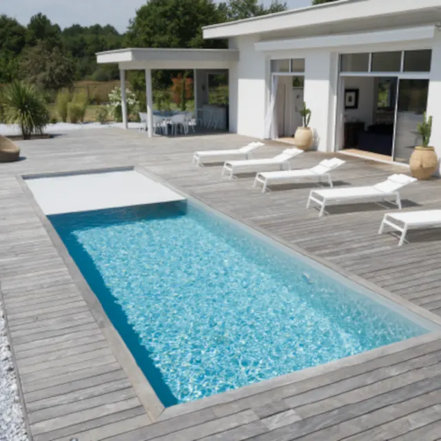 S-Lux submerged pool cover
