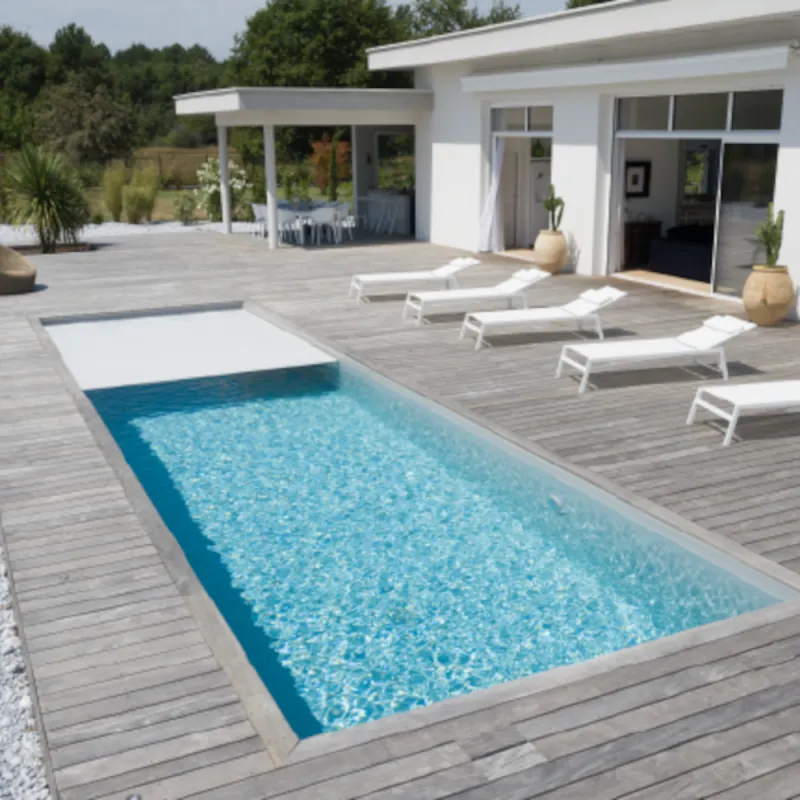 S-Lux submerged pool cover